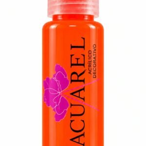 ACRÍLICO DECORATIVO ACUAREL 60cc - NARANJA FLUO